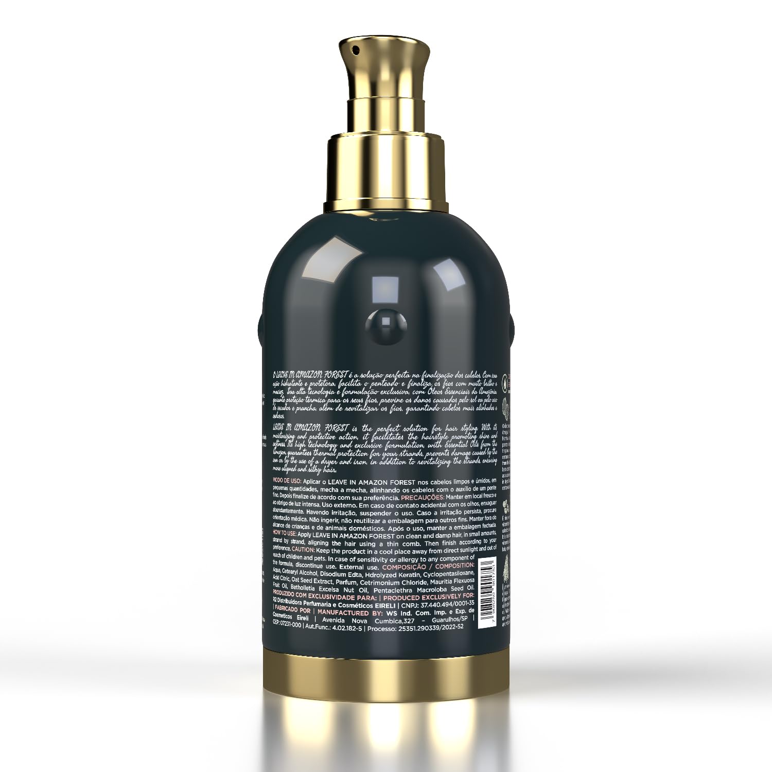 Amazon Forest Thermal Protector Leave-In - Shine, Softness, and Protection 200ml