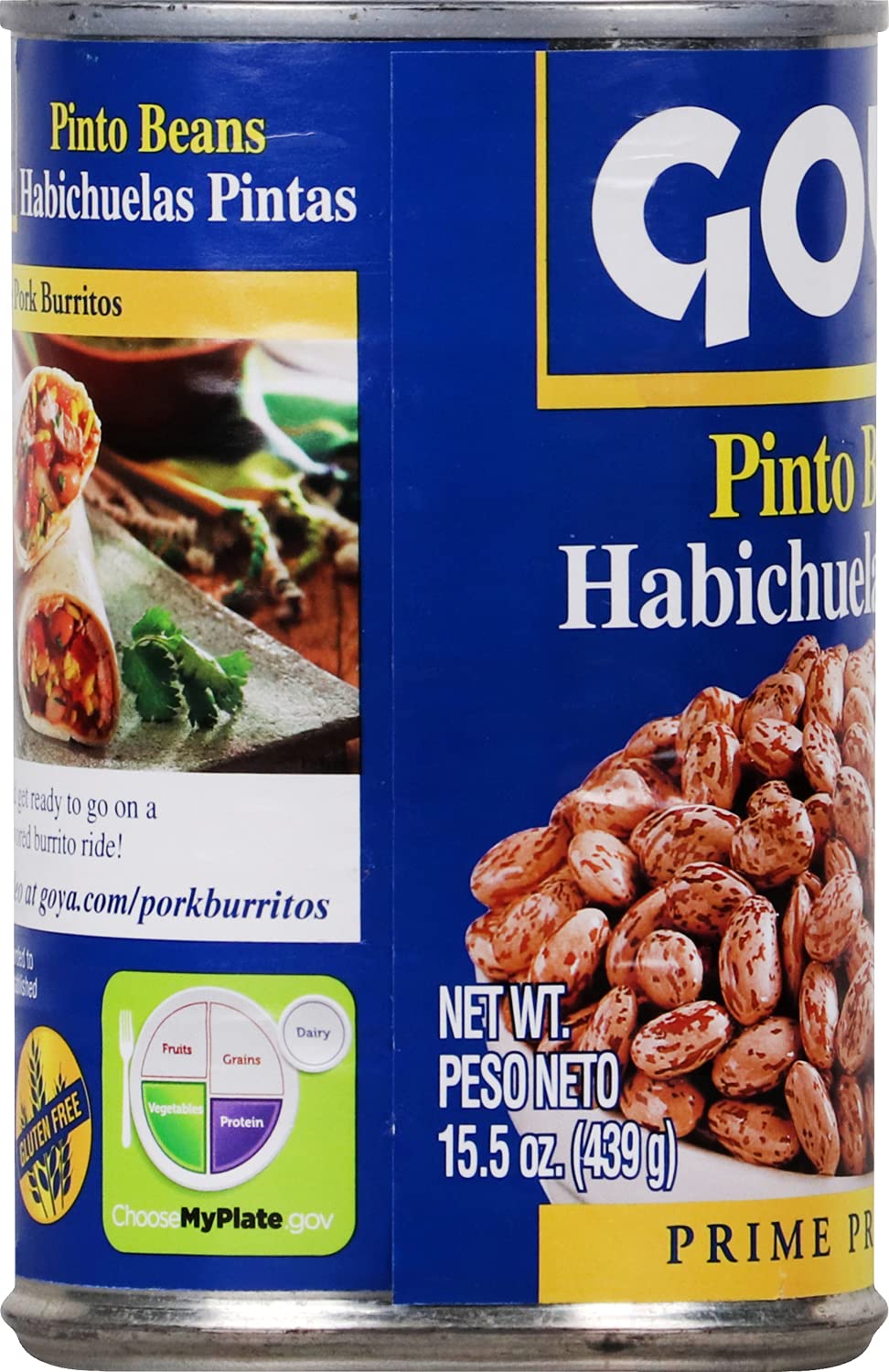 Goya Canned Pinto Beans, 15.5 Oz