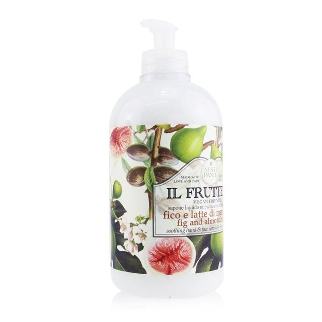 Il Frutteto Soothing Hand & Face Soap With Sweet Almond - Fig And Almond Milk - 500ml/16.9oz