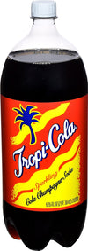 Tropi-Cola Sparkling Cola Champagne Soda, 2 Liter 67.63 Ounce