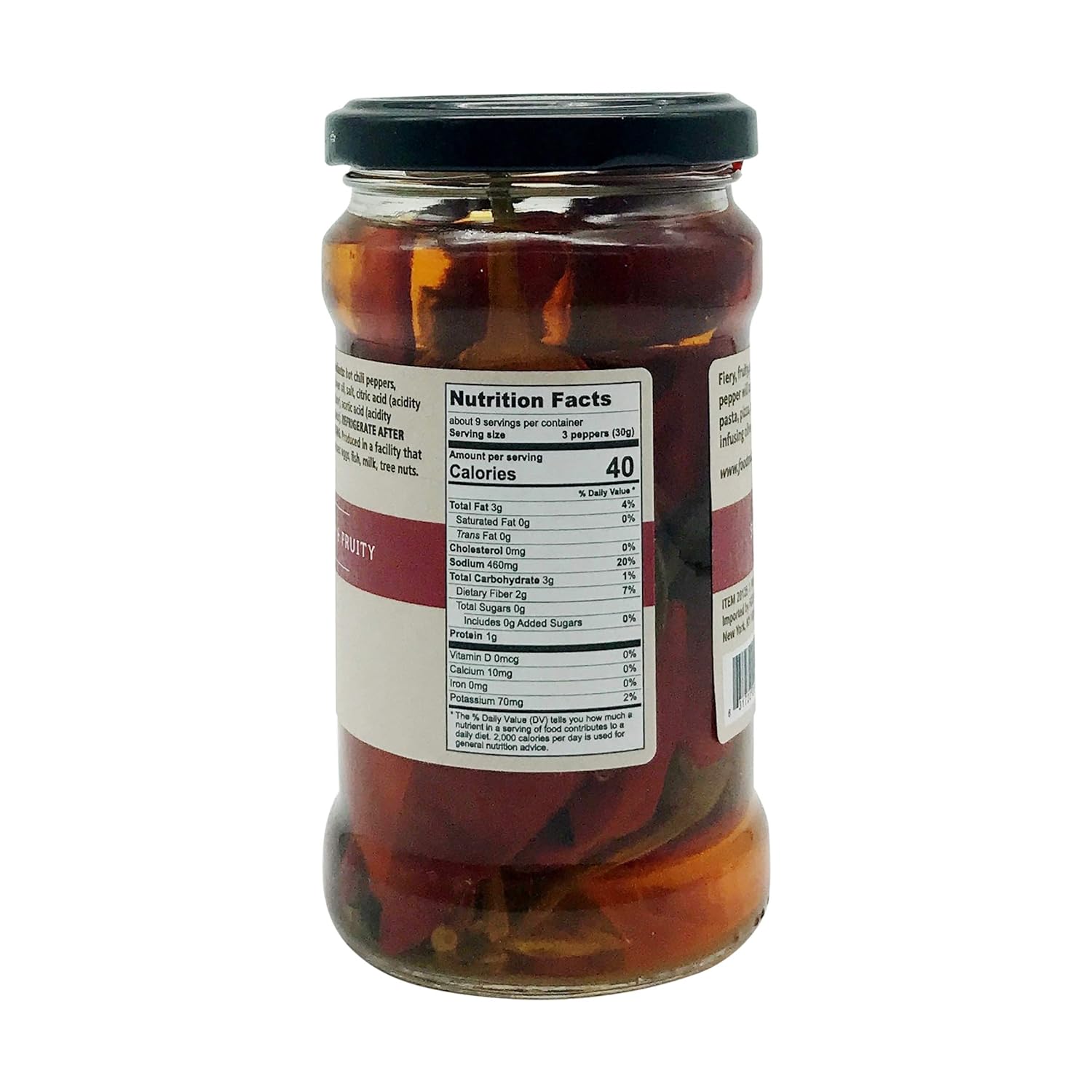 DIVINA Calabrian Peppers, 9.2 OZ