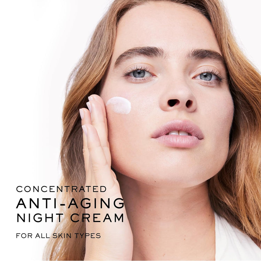 NUXE Merveillance Lift Night Cream - Face Anti-Aging Moisturizer. Hydrating Care for Smoothing Fine Lines and Skin Brightening, 1.7 Fl.Oz.