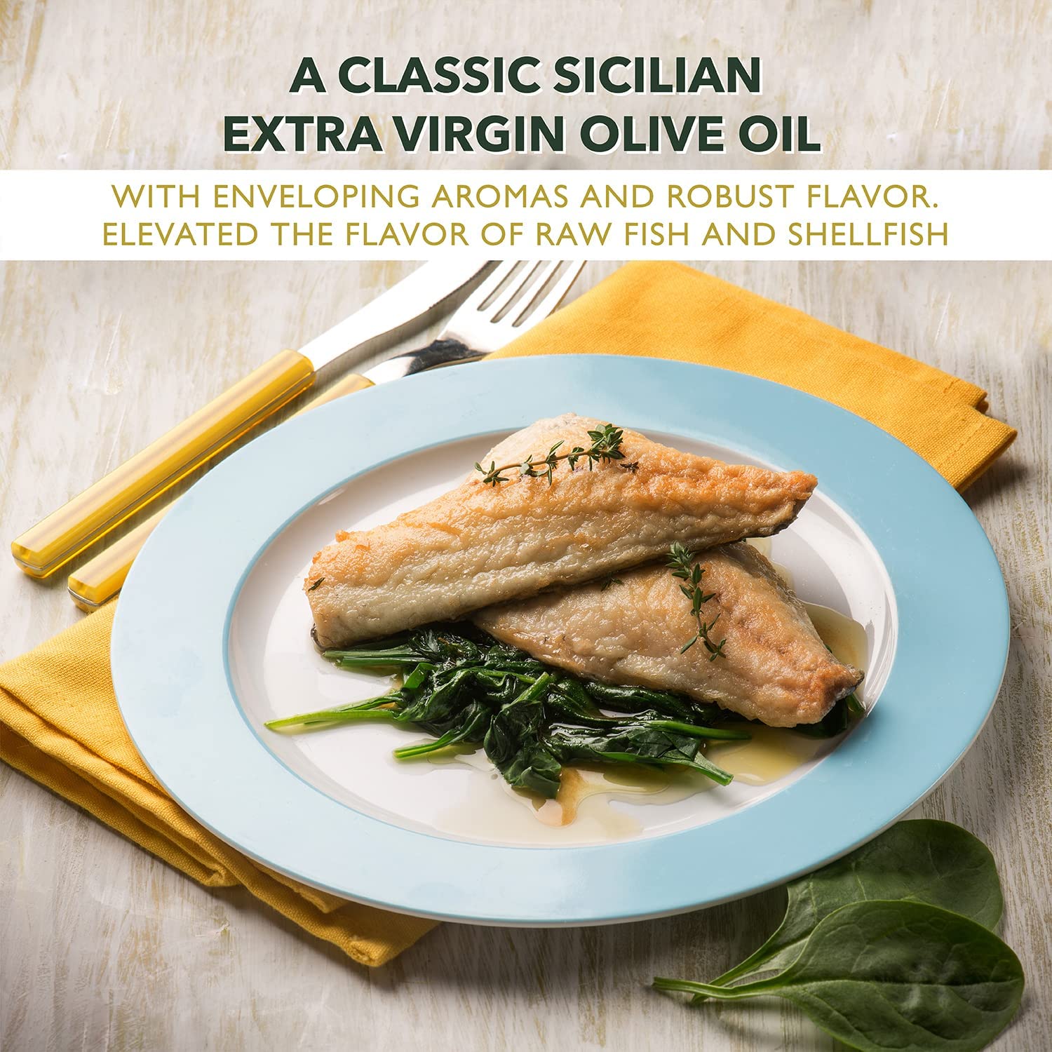 Frantoia Extra Virgin Olive Oil from Italy - Fruity, Unfiltered, Cold Extracted Authentic Sicilian Olive Oil - Fresh Harvest Imported Olive Oil From Italy (16.9 Fl Oz)