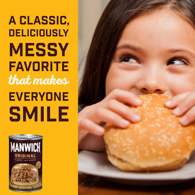 Manwich Original Sloppy Joe Sauce, Canned Sauce, 15 oz