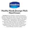 Vaseline Hand Cream for Very Dry Hands, Intensive Care Healthy Hands Stronger Nails Cream 75 ml