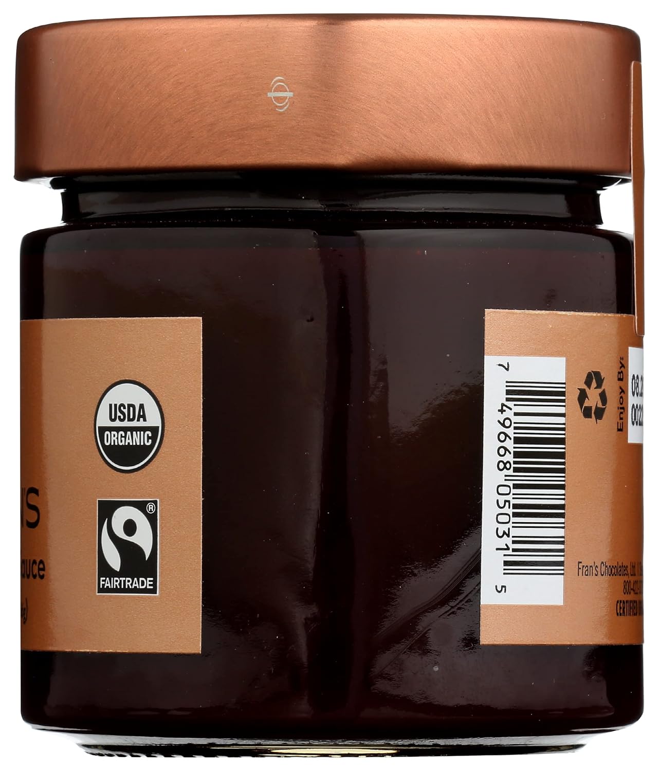 FRANS CHOCOLATES Organic Raspberry Sauce, 9.4 OZ