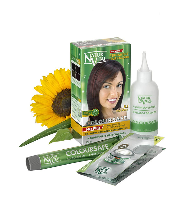 Permanent Hair Dye,Permanent Hair Color. Coloursafe, No Ammonia,Resorc
