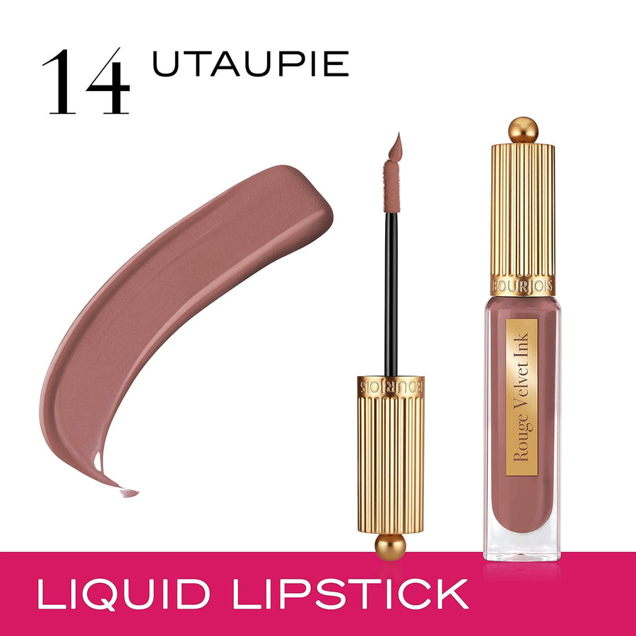 Bourjois Rouge Velvet Ink Liquid Lipstick (14 Utaupie)