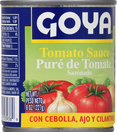 Goya Foods Tomato Sauce with Cilantro, Onion & Garlic, 8 Ounce