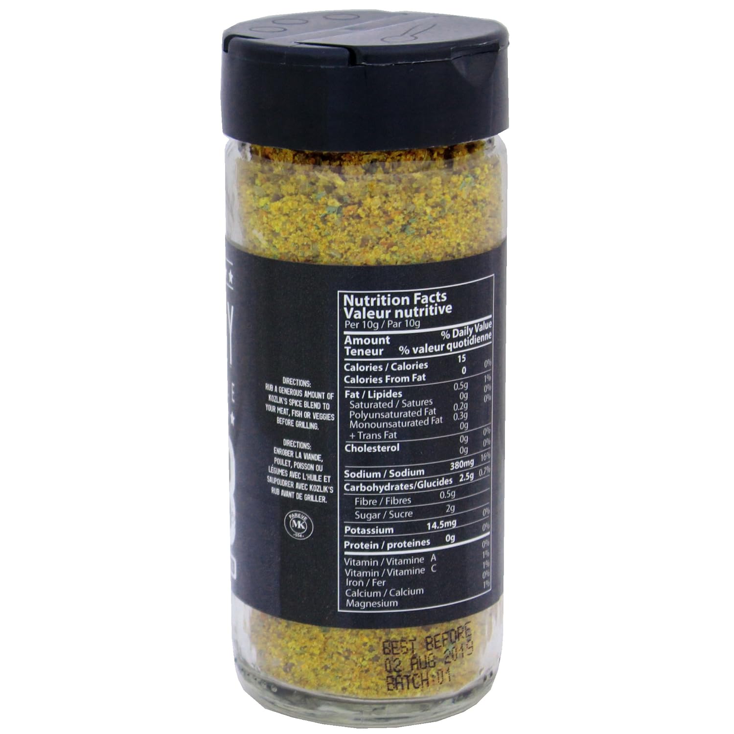 Kozlik's Poultry Rub, 5.5 oz (150 gm), Pack of 1