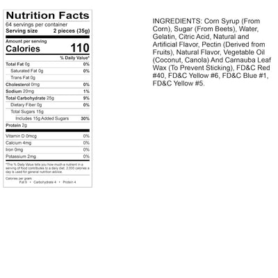 Albanese Candy, Large Gummi Butterflies, 5-pound Bag