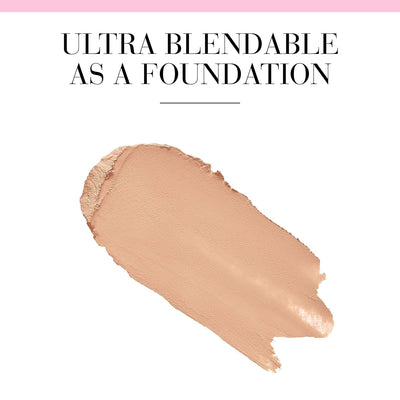 Bourjois Always Fabulous 24 Hour 2-in-1 Foundation and Concealer Stick with Blender, 400 Rose Beige