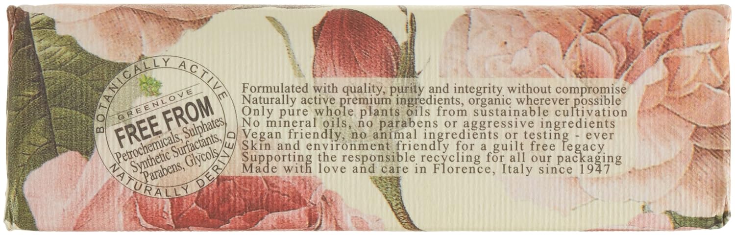 Nesti Dante Romantica Exhilarating Natural Soap - Florentine Rose & Peony 250g/8.8oz