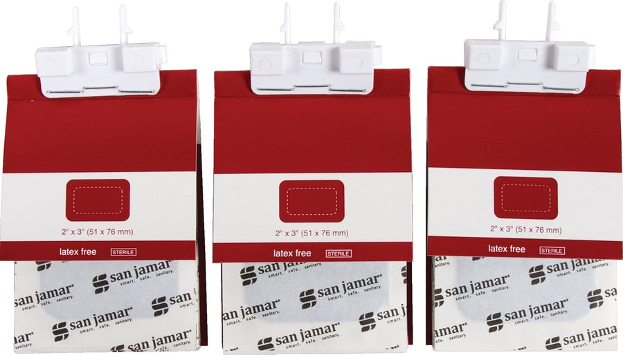 San Jamar MKBD905 Mani-Kare Bandage Dispenser Refill, Blue (Pack of 1)