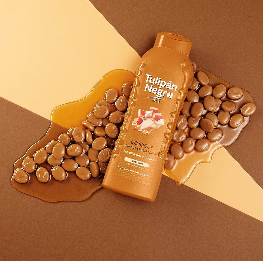 Tulipán Negro Tulipan Negro Gel 600+120 Ml. Caramelo Y Cafe (Delicious) Xx - 12 ml