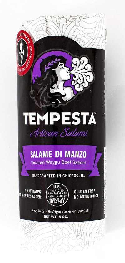 Tempesta Salame di Manzo (Waygu Beef Salami) 5.5 OZ