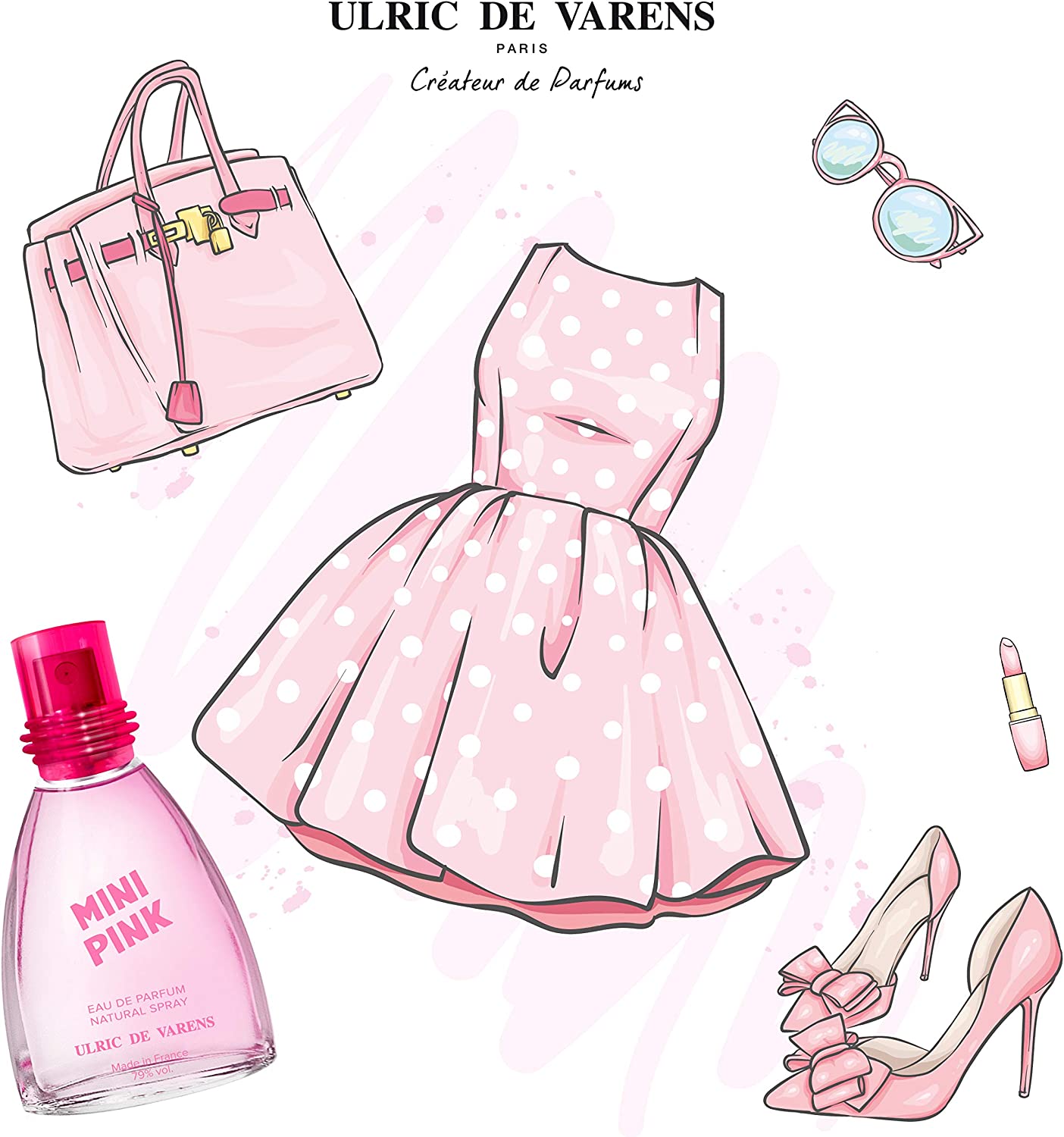 Mini Pink Edp Vap 25Ml, Ulric De Varens, Sem Cor