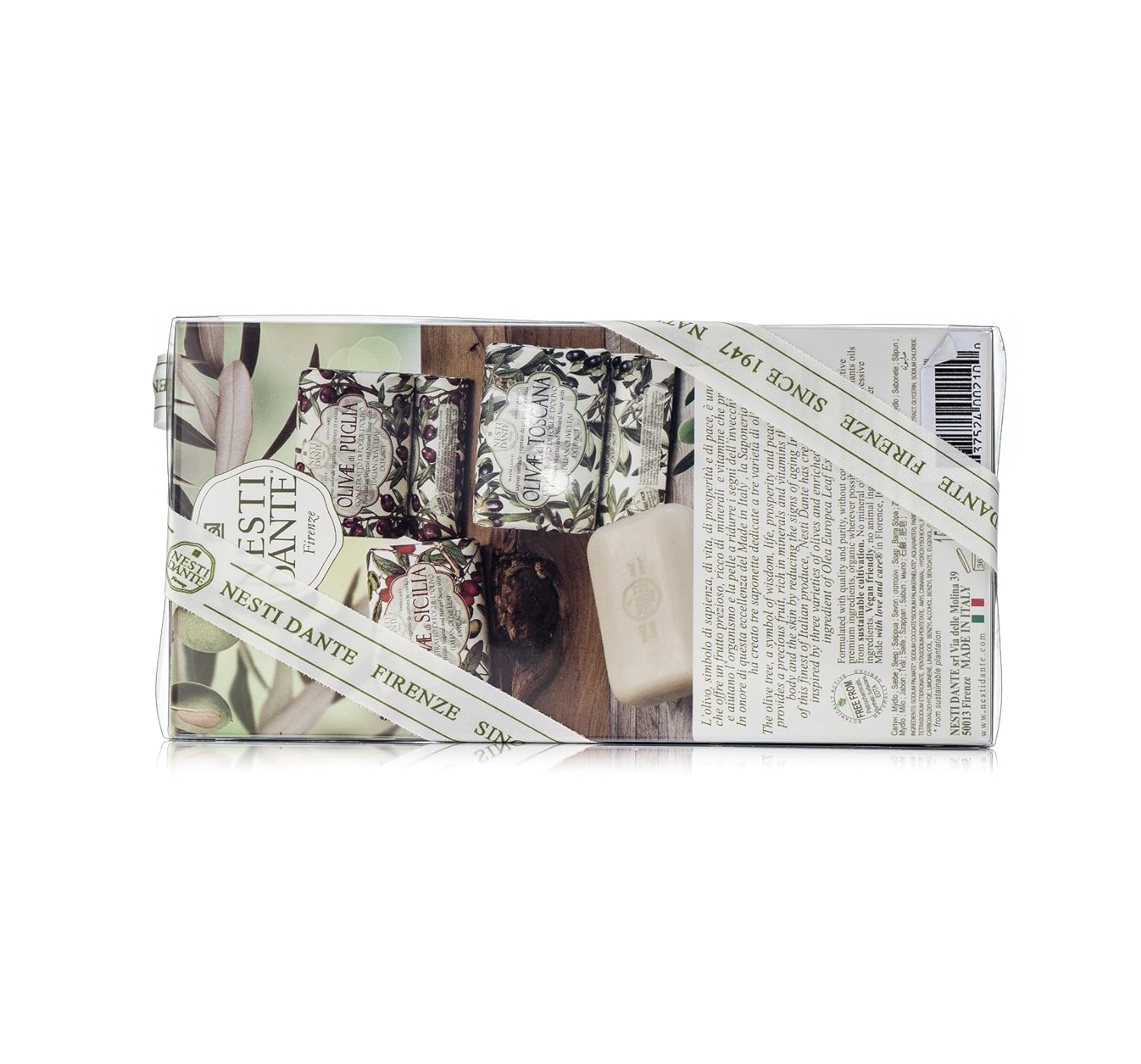 Nesti Dante Olivae 3 Piece Soap Set - 150g each