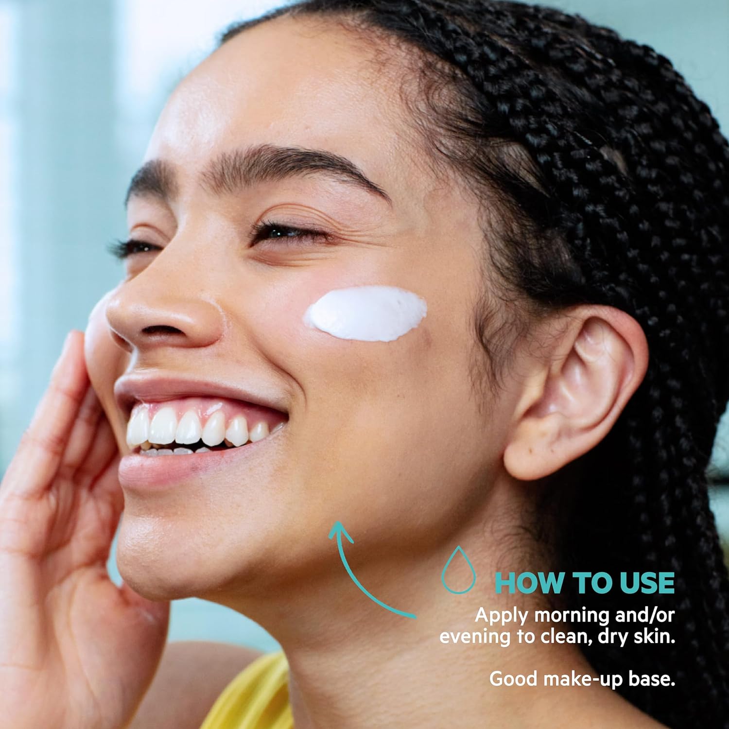 SVR Hydraliane Light Hydrating Face Cream - Moisturizer For Sensitive & Dehydrated Skin, for the Whole Family - Skin is 72% More Hydrated After 8 Hrs. with Hyaluronic Acid & Glycerin, 1.7 fl.oz.