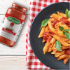 La San Marzano - Marinara Sauce - Pasta Sauce with 100% Italian Tomatoes Made in Italy - Peeled Tomatoes with Fresh and Natural Ingredients Non GMO Tomatoes, Vegan, Gluten Free, Kosher, Mediterranean Diet 24 Ounce Jar