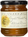 Organic Wilelaiki (Hawaiian Christmas Berry) Raw Honey, Single Floral Variety by Big Island Bees (9 oz Glass Jar)