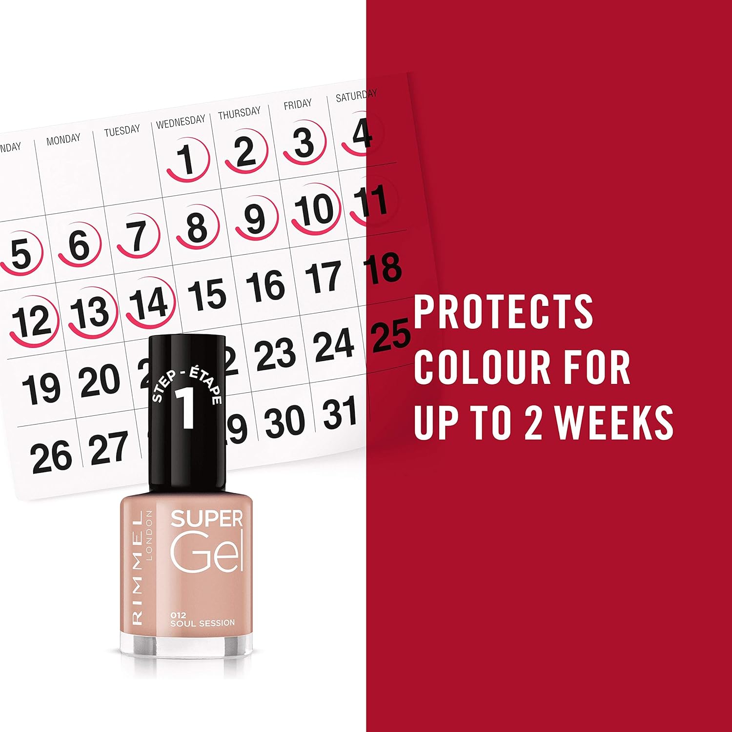 Rimmel Uñas Laca Super Gel Kate 012