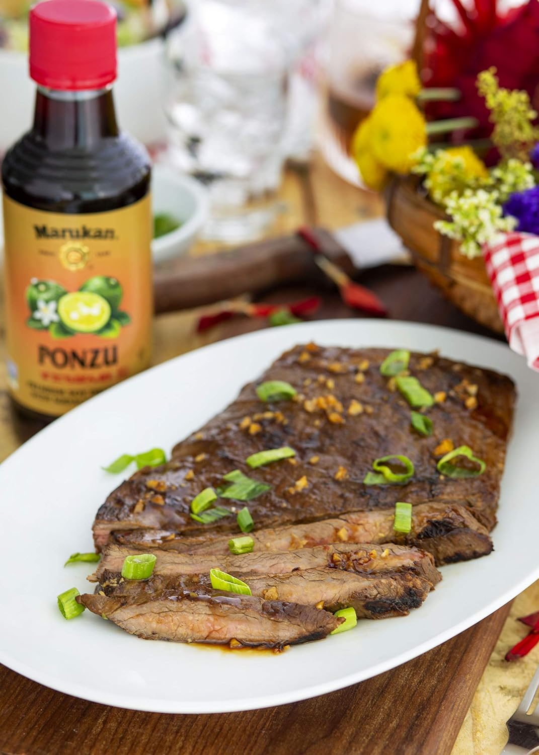 Marukan Ponzu Sudachi Soy Citrus Dressing (brown label), 12 Ounce Glass Bottle (Pack of 1)