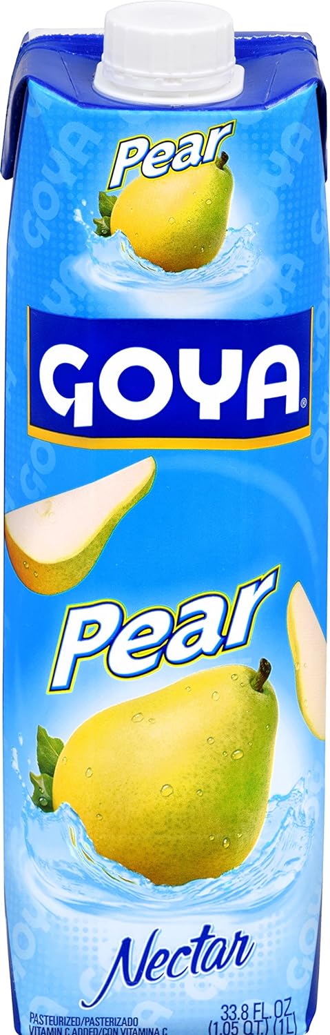 Goya Pear Nectar, 33.8 oz