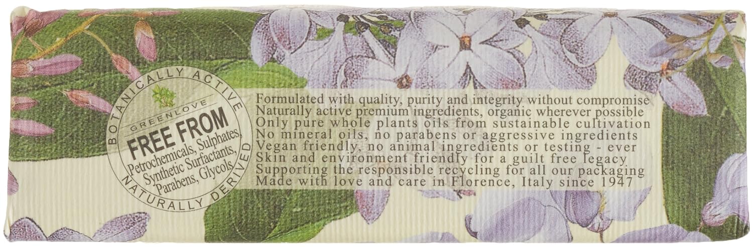 Nesti Dante Romantica Enchanting Natural Soap - Tuscan Wisteria & Lilac 250g/8.8oz