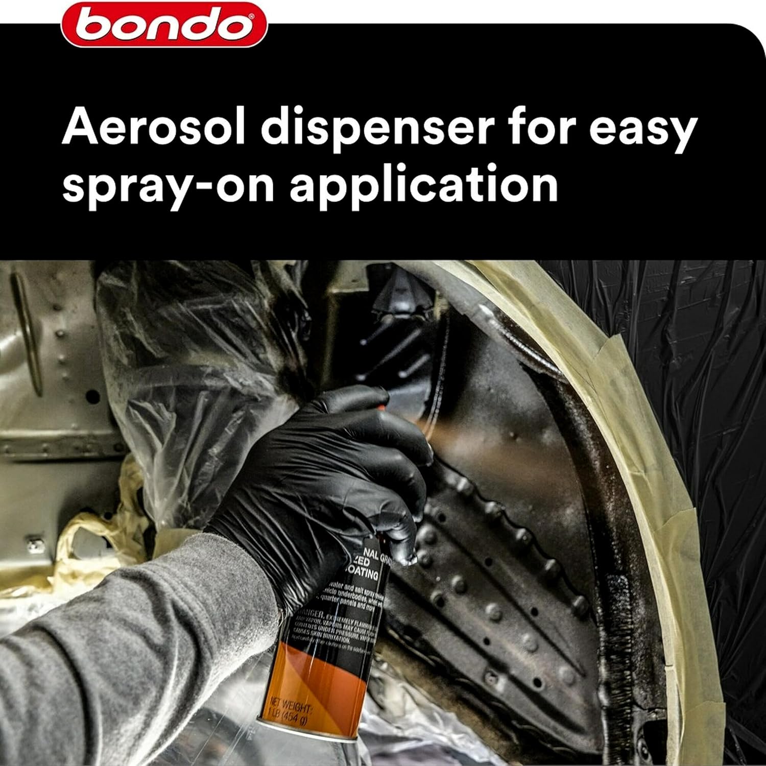 Bondo Rubberized Undercoat, 18 oz. Aerosol