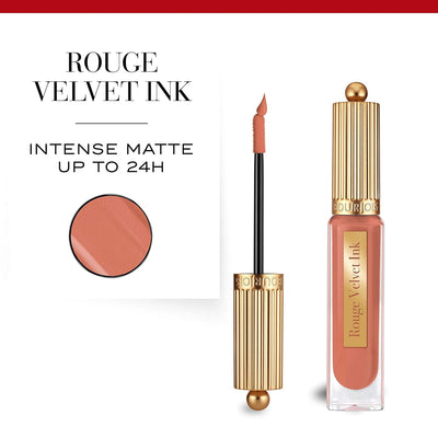 Bourjois Rouge Velvet Ink Liquid Lipstick (02 Belle Inco-Nude)