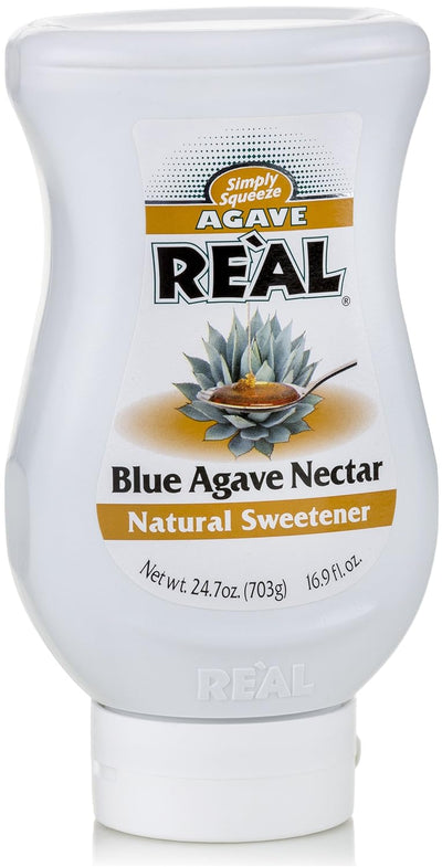 Agave Reàl, Blue Agave Nectar, 16.9 FL OZ Squeezable Bottle (Pack of 1)
