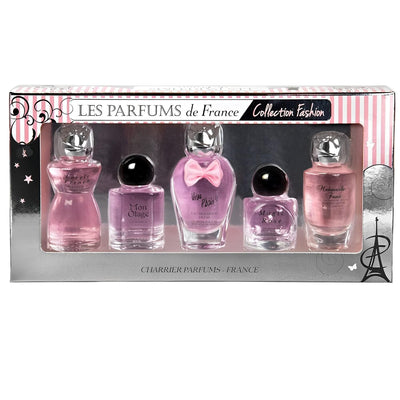 5 Eaux de Parfum Gift Set - 'Collection Fashion' - 49.7 ml - Made in Provence, France