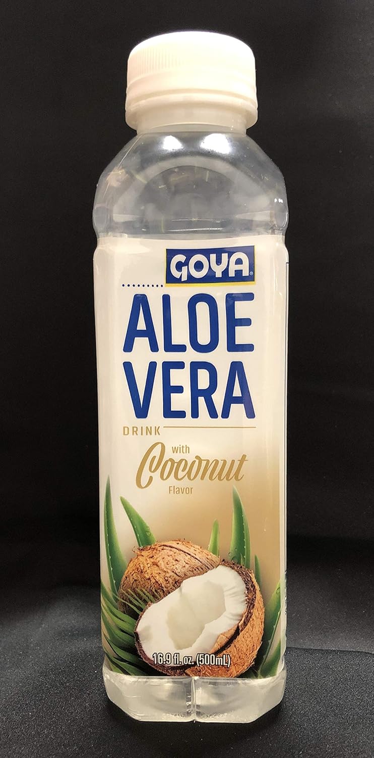 Aloe Vera Drink, Coconut Flavor, 16.9 fl oz,