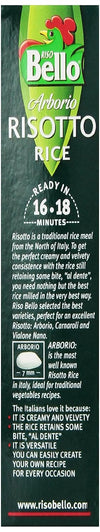 Riso Bello Arborio Risotto Rice, 17.5-Ounce Boxes (Pack of 6)