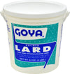 Goya Foods Refined Lard, 4 Pound Tub