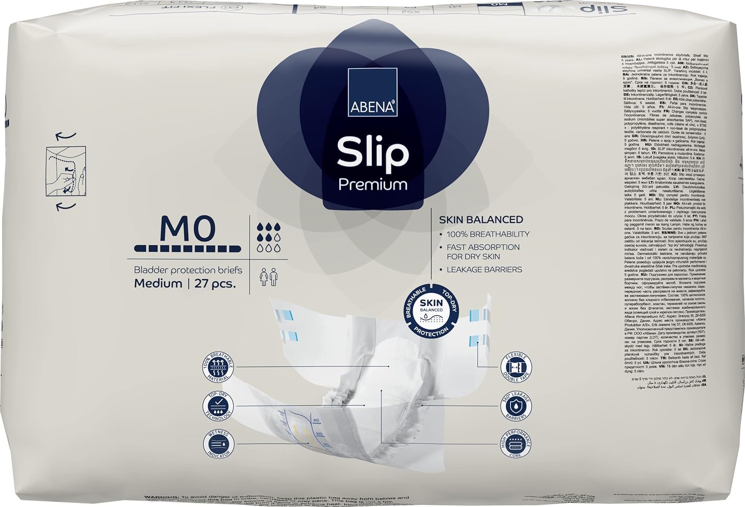 Abena Slip M0 Premium All-in-One Incontinence Pad