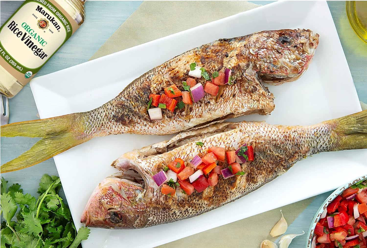 Marukan Organic Unseasoned Rice Vinegar, 1 Gallon (Pack of 1)