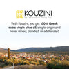 Kouzini Greek Premium Extra Virgin Olive Oil, Cold Pressed, Single Origin, Rich Flavor & Aroma, 500ml