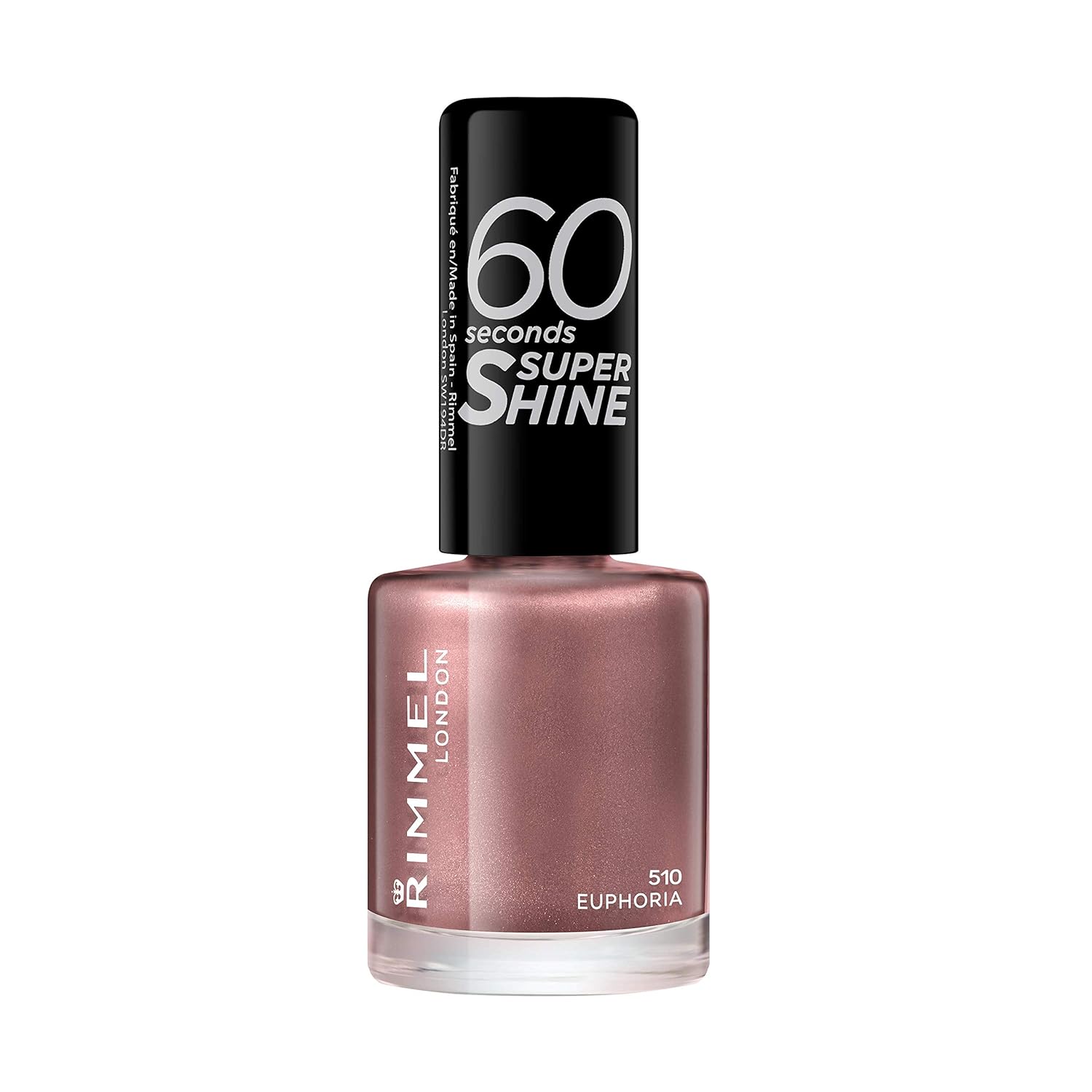 RIMMEL 60 SECONDS SUPER SHINE NAIL LACQUER 510 EUPHORIA