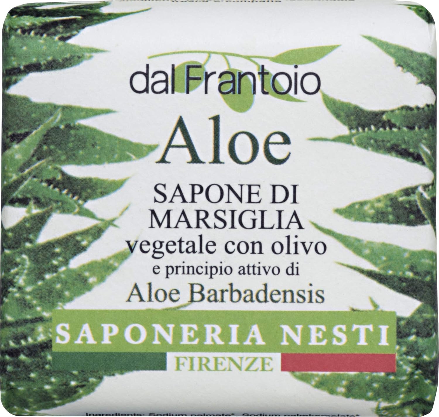 Nesti Dante - Dal Frantoio Olive Oil Vegetal Soap - Aloe Vera(100g/3.5oz)