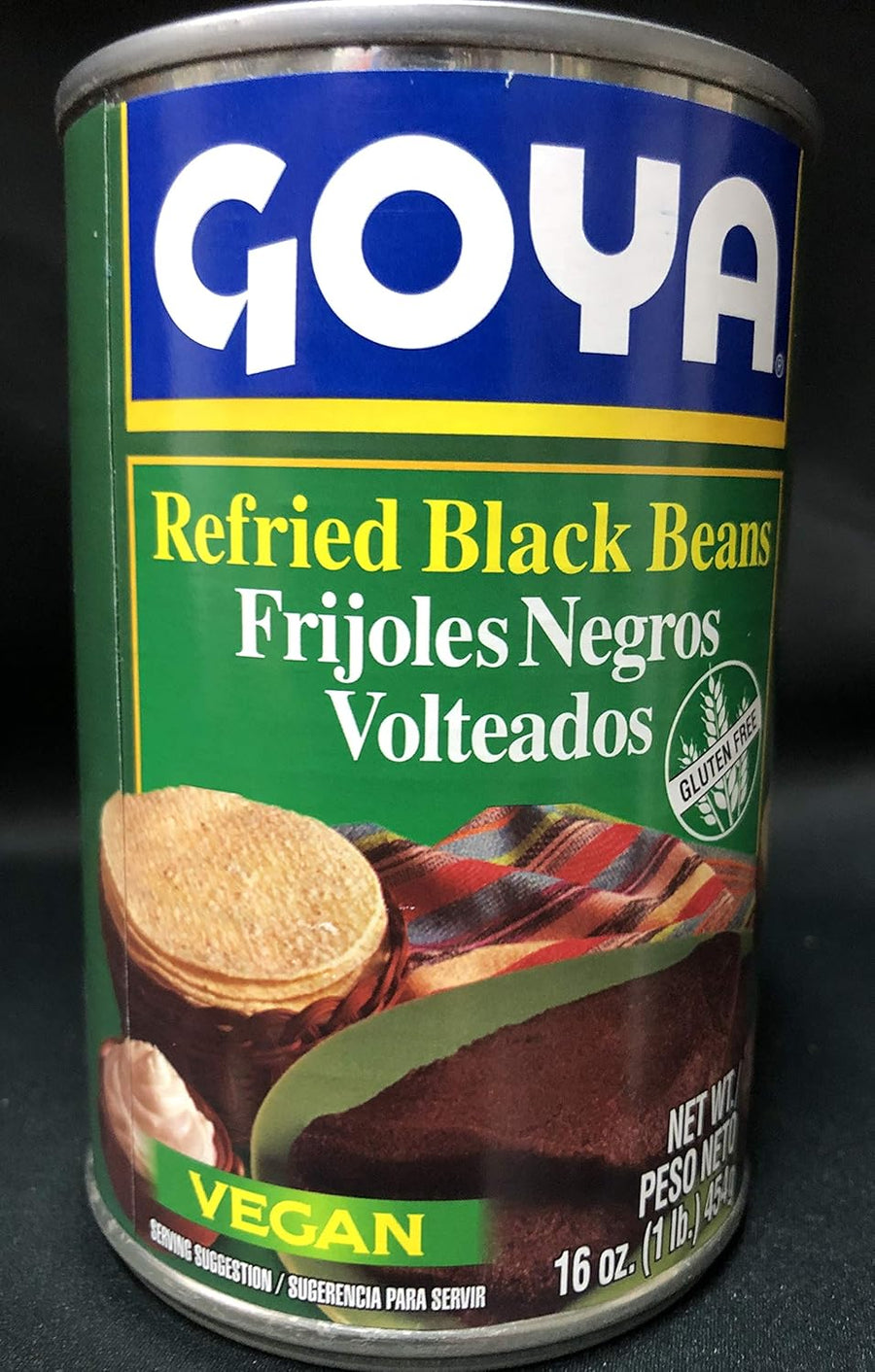 Goya Black Volteado Beans, 16 Ounce