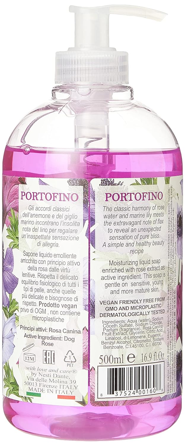 NESTI DANTE Dolce Vivere Portofino, Liquid Soap 500 ml