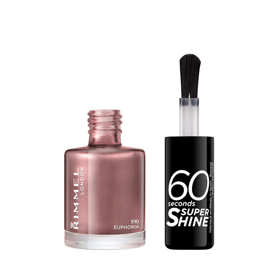 RIMMEL 60 SECONDS SUPER SHINE NAIL LACQUER 510 EUPHORIA