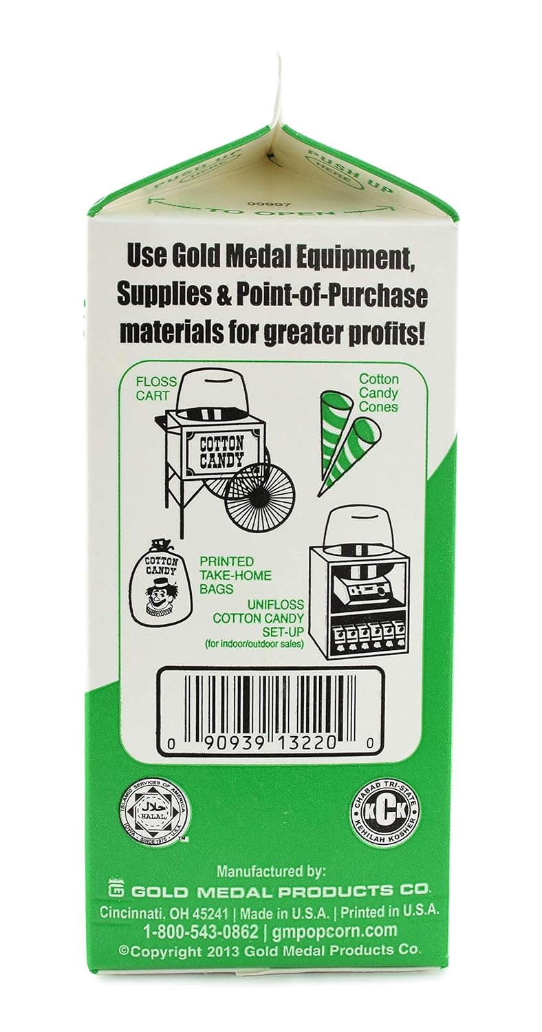 Green Apple Flossugar (1/2 gallon)