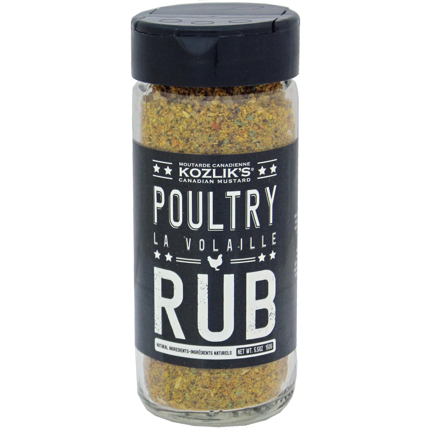 Kozlik's Poultry Rub, 5.5 oz (150 gm), Pack of 1