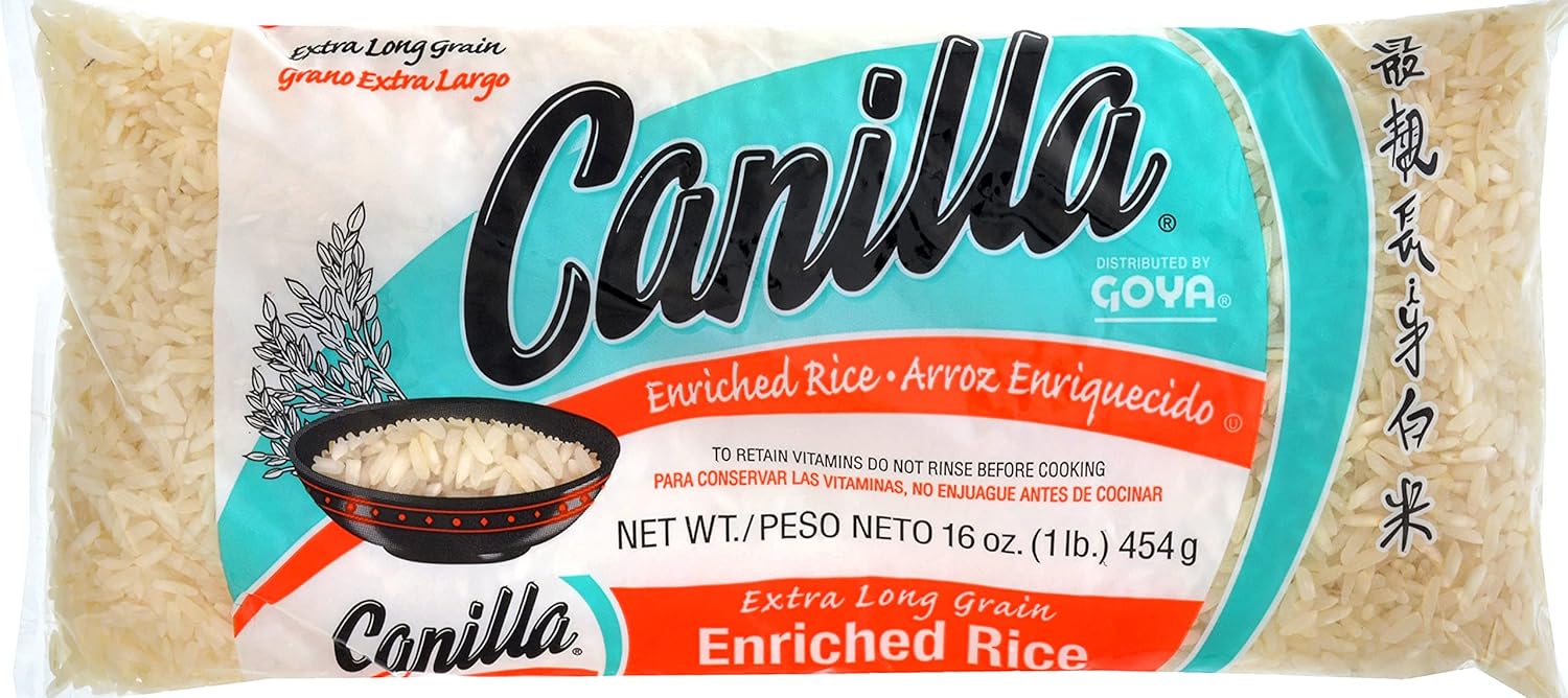 Goya Foods Canilla Extra Long Grain White Rice, 1 Pound