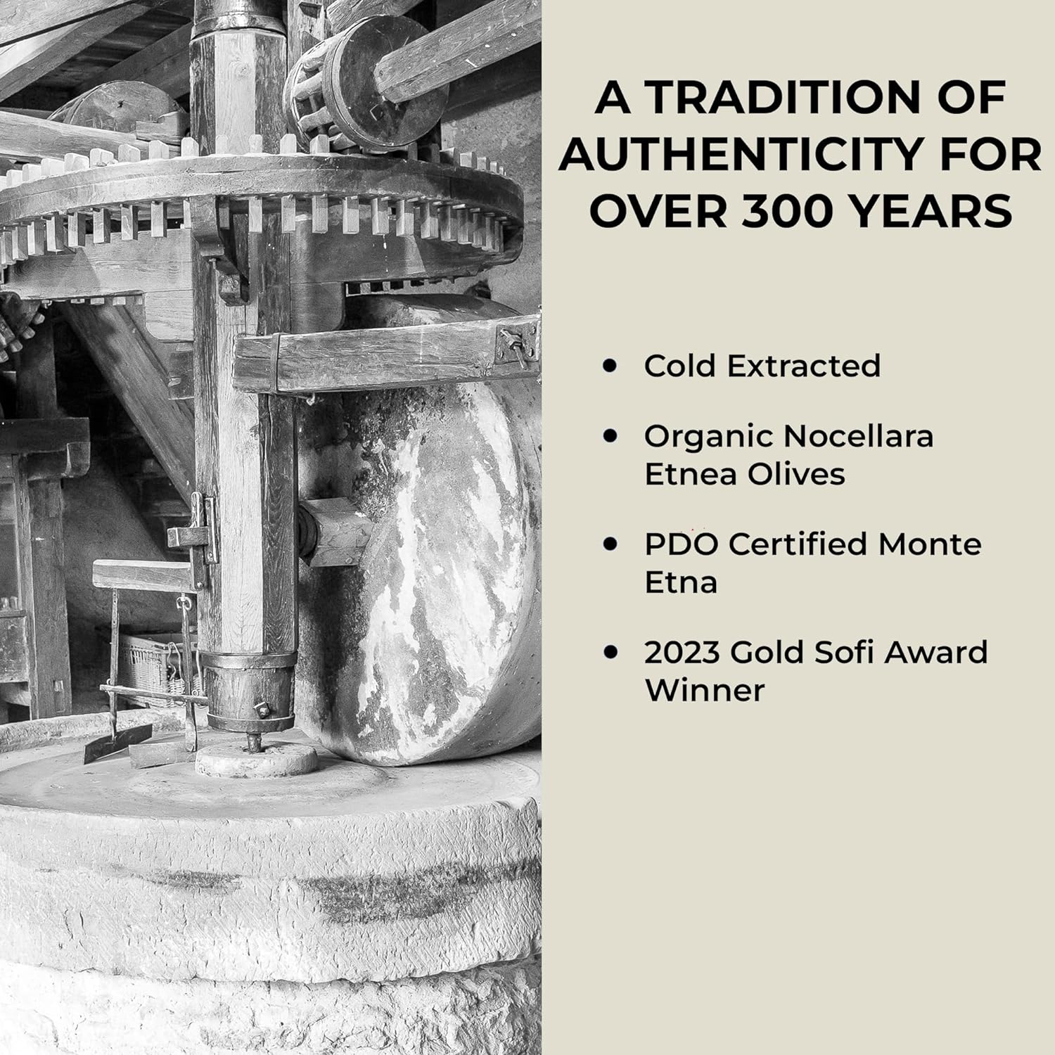 Barbera Natura Viva Organic Extra Virgin Olive Oil PDO Monte Etna Fruity, Cold Extracted Authentic Imported Sicilian Olive Oil, Polyphenol Rich Organic Olive Oil From Italy (16.9 Fl Oz)