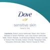 Dove Beauty Bar Gently Cleanses and Nourishes Sensitive Skin Effectively Washes Away Bacteria While Nourishing Your Skin, 3.75 oz, 6 Bars