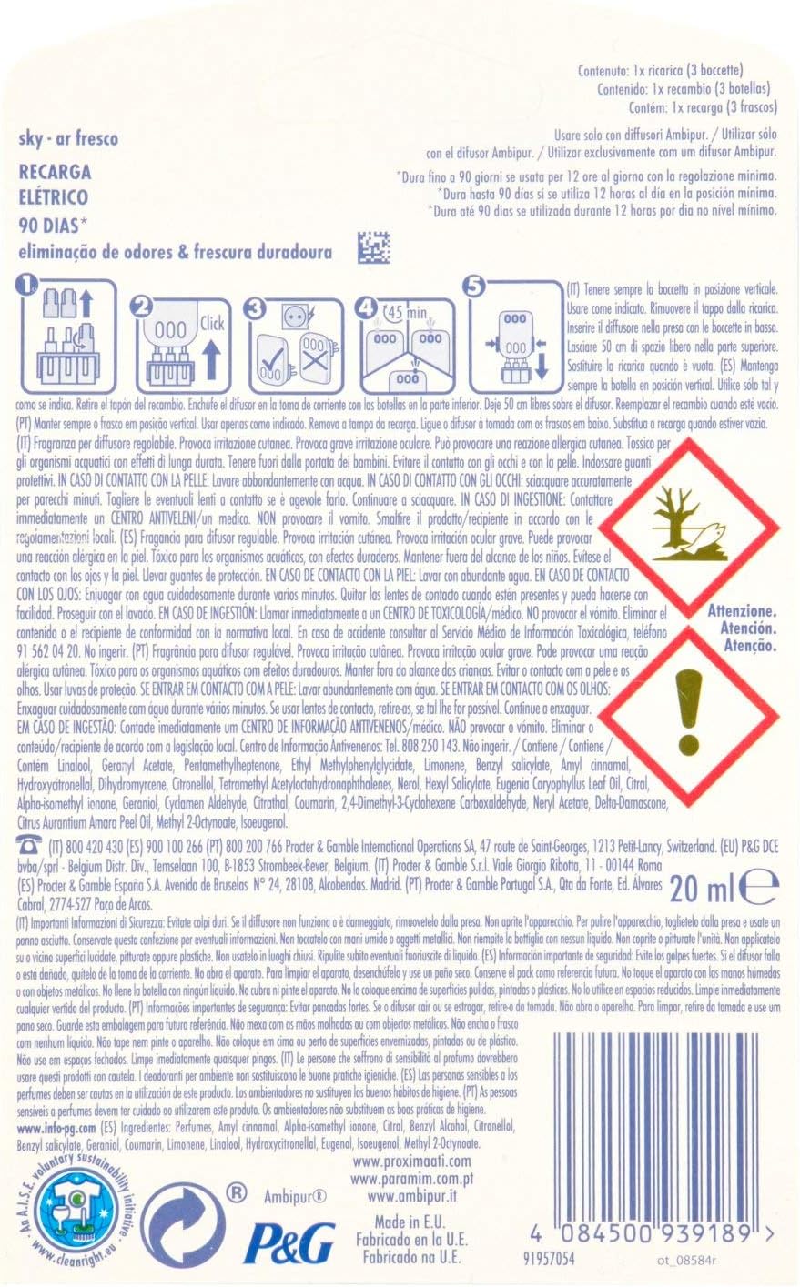 3Volution Ambientador Recambio #Aire Fresco